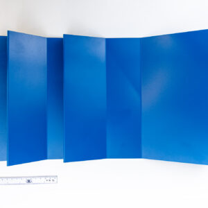 Corrugami Plegia Indigo Blue